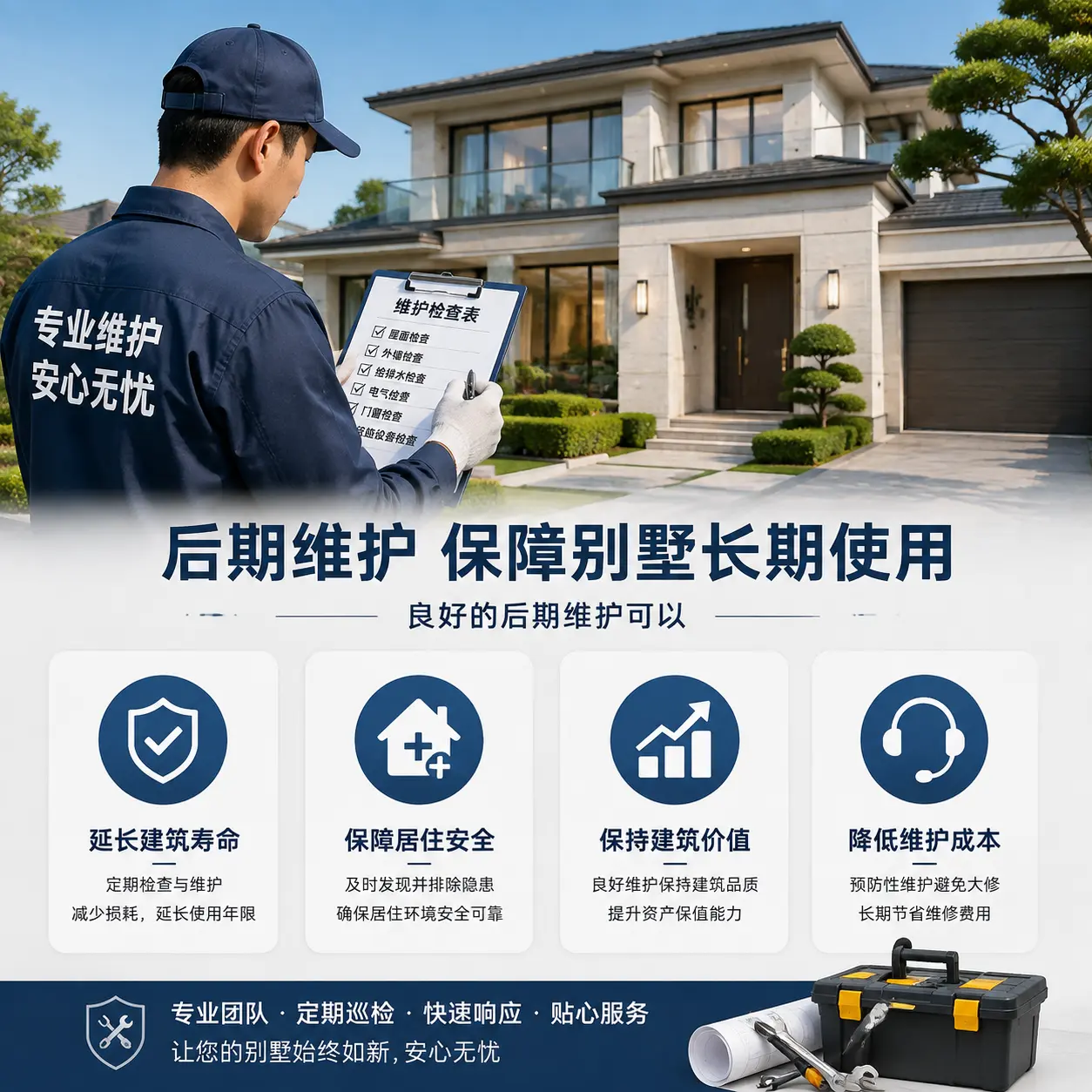 别墅建造公司推荐： 贞丰 施工质量的关键要素
