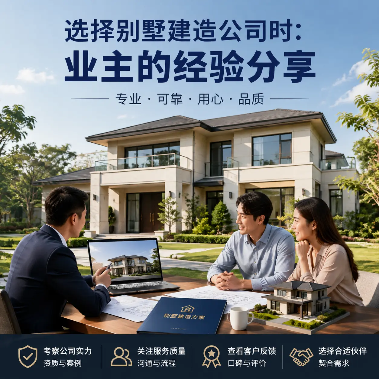 选择别墅建造公司时: 贞丰 业主的经验分享