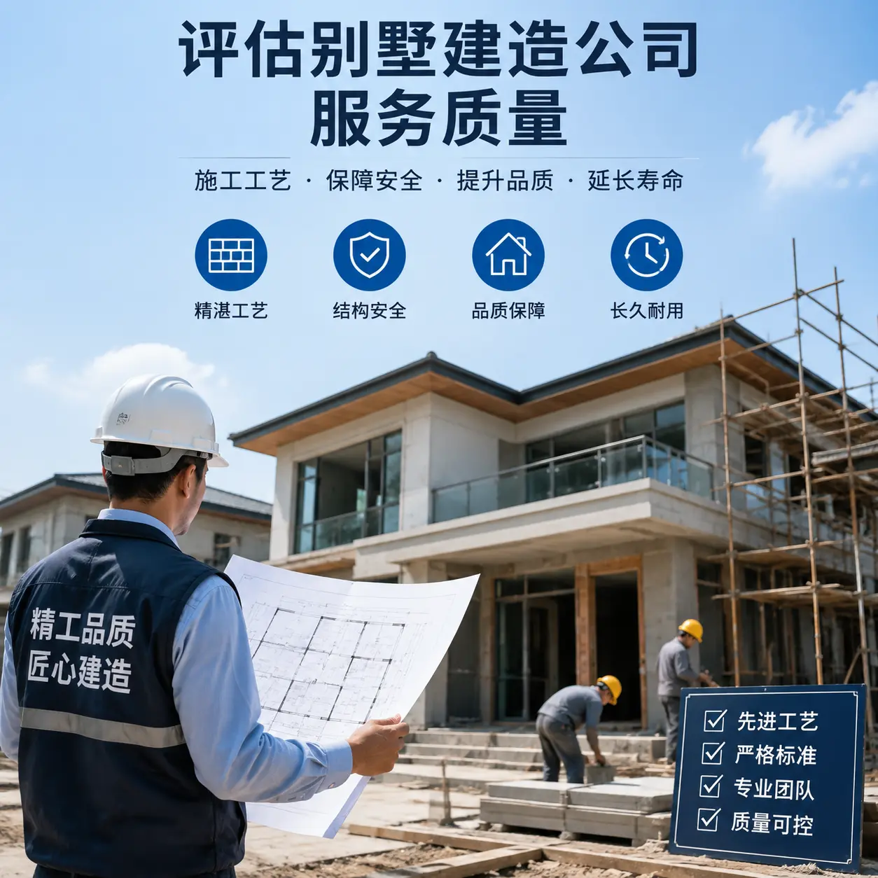 如何评估 贞丰 别墅建造公司的服务质量?