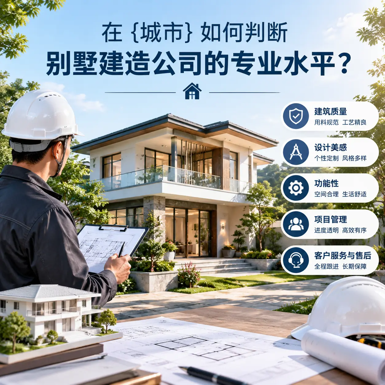 在 贞丰 如何判断别墅建造公司的专业水平？