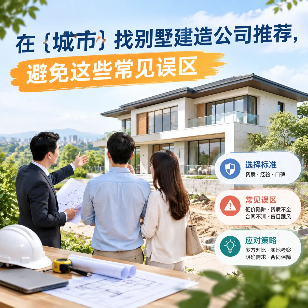 在 贞丰 找别墅建造公司推荐，避免这些常见误区