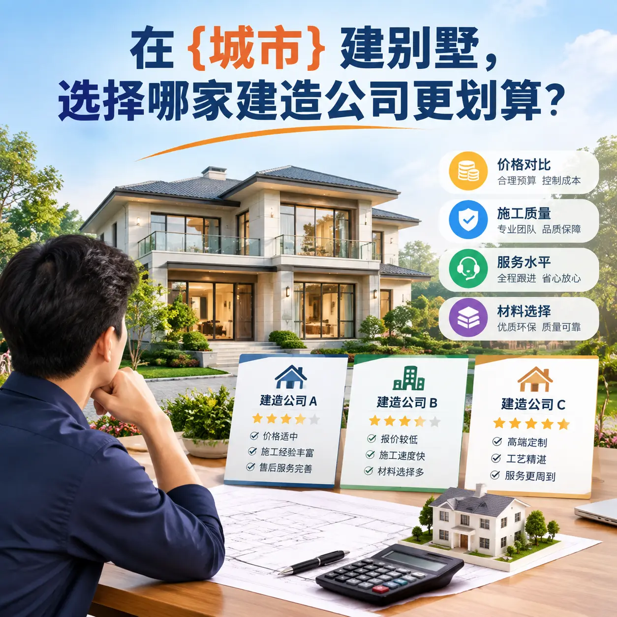在 贞丰 建别墅,选择哪家建造公司更划算?