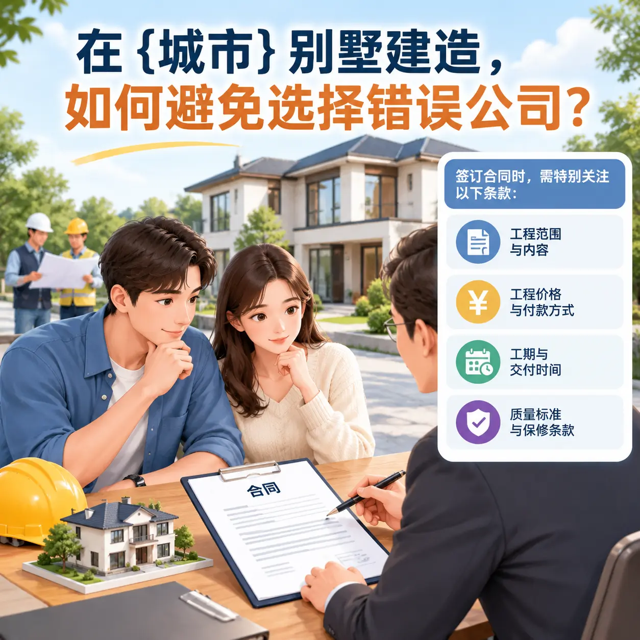 在 贞丰 别墅建造,如何避免选择错误公司?