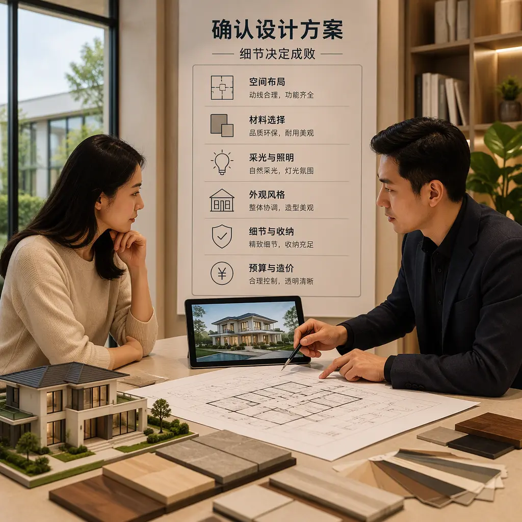 别墅建造公司推荐:与设计师沟通的有效技巧在 贞丰