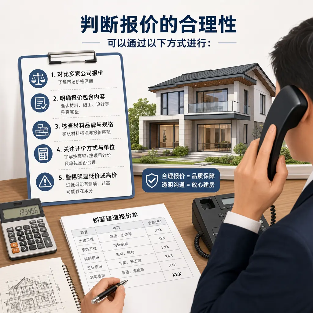 选择贞丰别墅建造公司时,电话咨询的注意事项