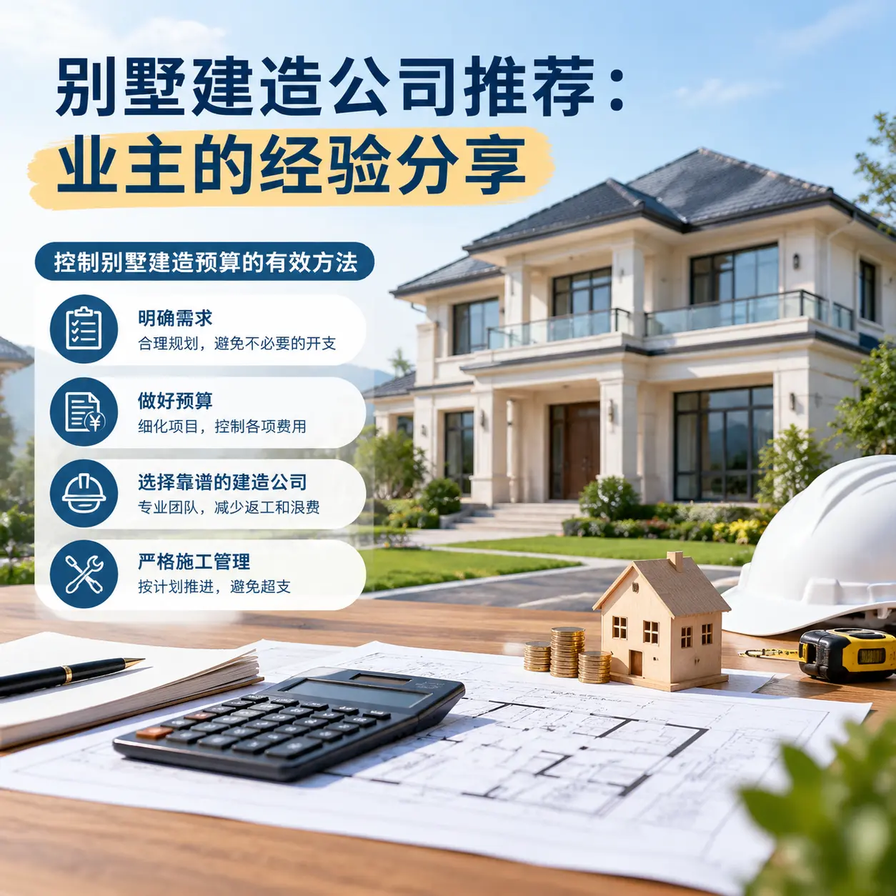 别墅建造公司推荐： 贞丰 业主的经验分享
